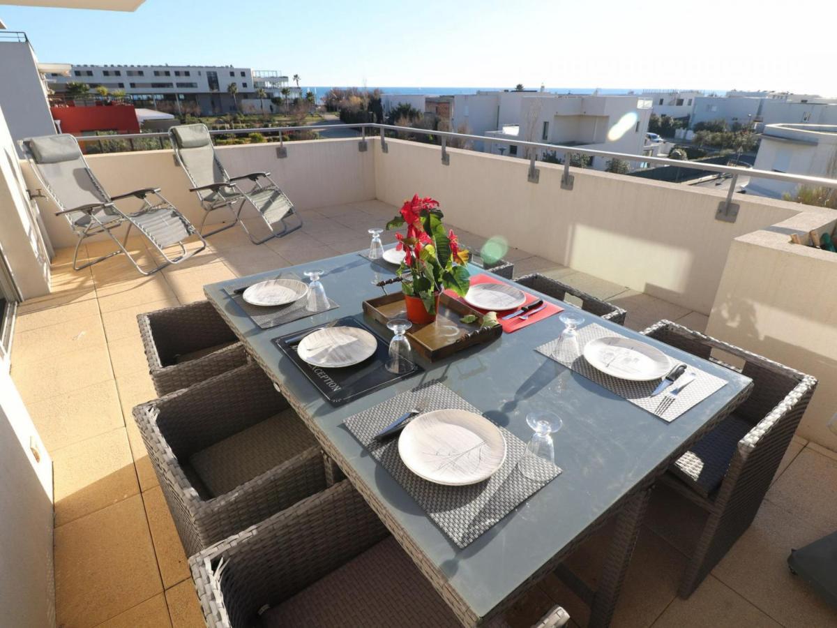 Beau T3 Avec Terrasse Et Piscine A - Fr-1-472-112 * Sète